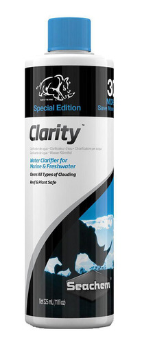 Clarificante Seachem Clarity - 325ml | Floculante H2o