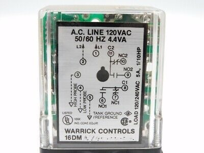 Warrick Controls 16dm 120vac 5a Nsnp