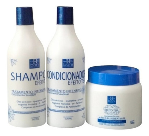 Kit Home Care Hboni C/ 3 Pçs Sh + Cond + Masc