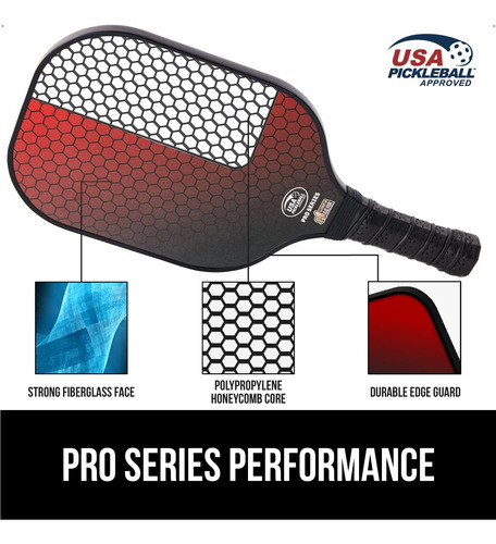 Juego De Paletas De Pickleball Gorilla Gear Aprobado Por Usa