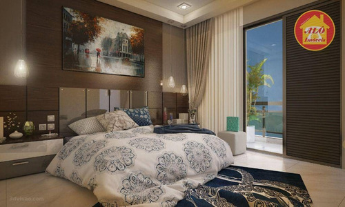 Imagem 6 de 30 de Cobertura À Venda, 370 M² Por R$ 3.845.000,00 - Canto Do Forte - Praia Grande/sp - Co0084