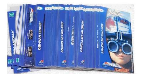 Pepsi Cards Episodio I Set Completo Incluye Especiales 120