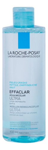 Agua Micelar Purificante Piel Grasa Effaclar 400ml