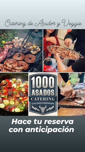 Asador, Parrillero A Domicilio Catering De Asados Y Veggie