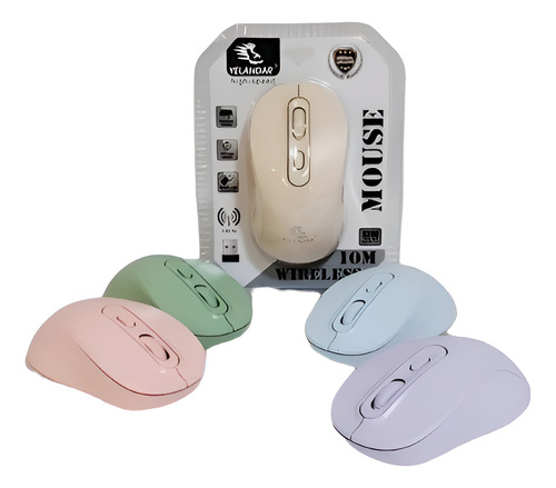 Mouse Inalambrico Escritorio Pc / Smart - Colores - Z/ Oeste