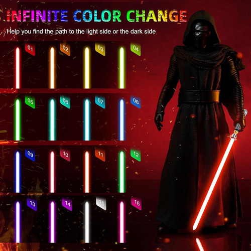 Sable De Luz Artcube Smooth Swing Luke 16 Colores Rgb