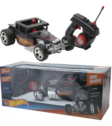 Veiculo Bone Shaker - Carrinho Controle 7 Func - Hot Wheels