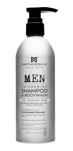 Shampoo & Bodywash Martha Debayle Men 450 Ml