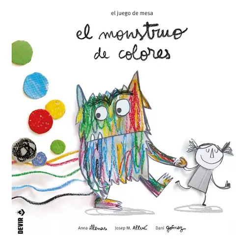 Devir Juego De Mesa El Monstruo De Colores