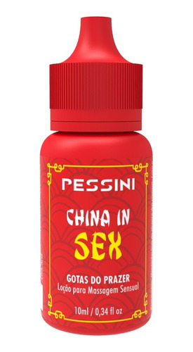 Gel China In Sex Pessini Gotas Do Prazer 