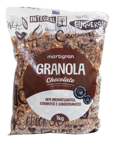 Granola Com Chocolate 1kg Martigran