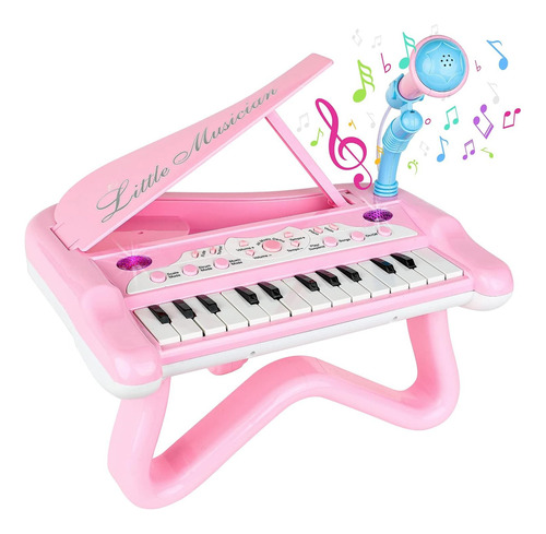 Toyvelt Piano De Juguete Para Niñas Pequeñas - Lindo Piano