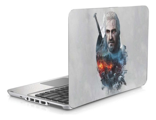 Skin Adesivo Para Notebook 17 Geralt De Rivia The Witcher B1