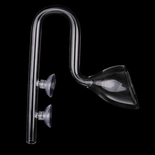 Pipa De Cristal De Lirio Entregue Agua Limpia De Filtro