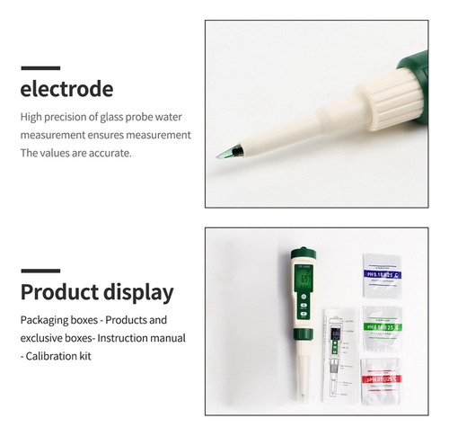 ~ Medidor De Ph Profesional For Alimentos, Sensor De Alta