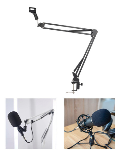 Microphone Arm Stand Boom Arm Stand For Podcasting