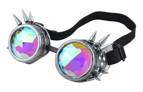 5 Colores Carnaval Punk Caleidoscopio Gafas Halloween Fiesta