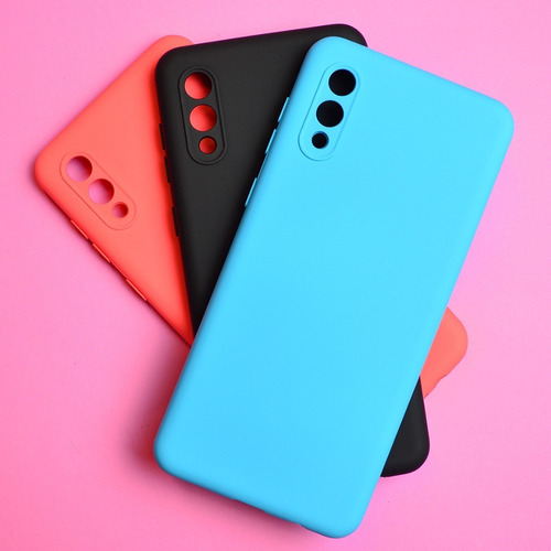 Imagen 3 de 4 de Funda De Silicona Compatible Con Samsung Galaxy A02