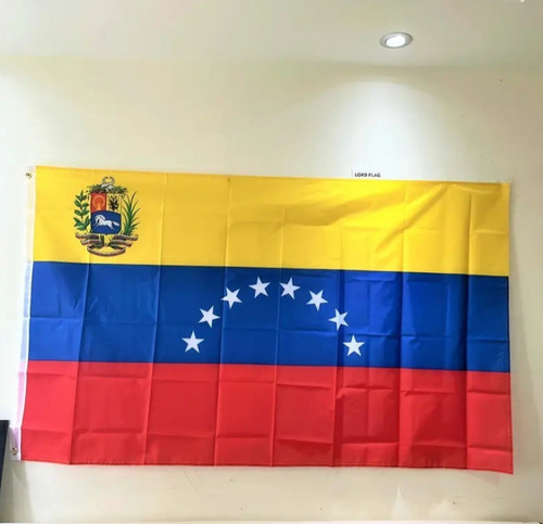 Bandera De Venezuela Medidas 90cm X 150cm Colegios Comercios