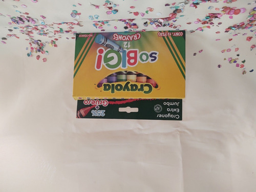 Crayones Extra Jumbo 12 Pzs (crayola) 2 Pzs