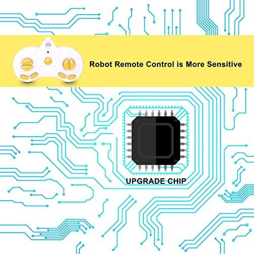 Robot De Juguete, Robot De Control Remoto Con Música Y Ojos