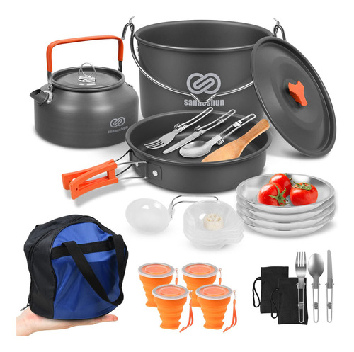 Juego De Cocina Para Camping, Juego De Utensilios De Cocina.