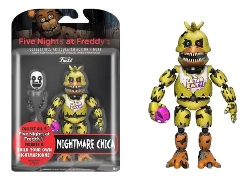 A Figura De Ação Espelhada Fnaf Five Night Game Toys