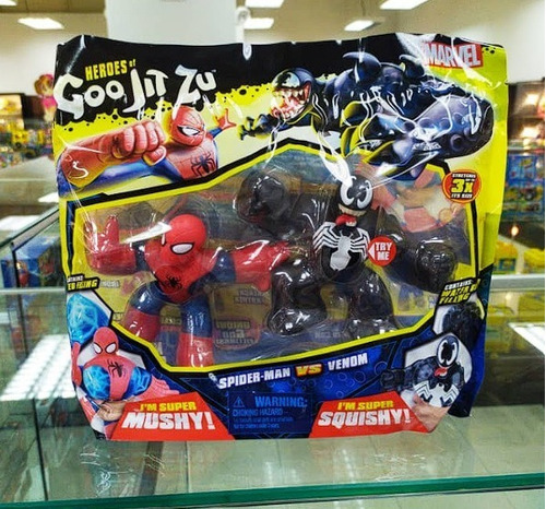 Goo Jit Zu Spiderman Vs Venom Original