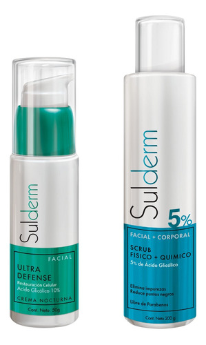 Ultra Defense + Scrub Facial Y Corporal Sulderm