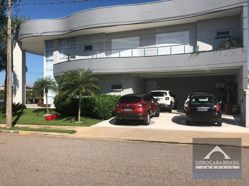 Imagem 12 de 30 de Sobrado Cinematográfico Com 5 Dormitórios À Venda, 780 M² Por R$ 3.350.000 - Condomínio Ibiti Royal Park - Sorocaba/sp, Próximo Ao Shopping Cidade. - So0166