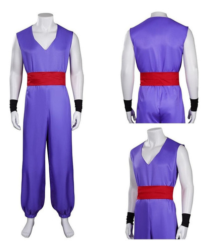 Dragon Ball Super Son Gohan Mono Conjunto Cosplay Hombres