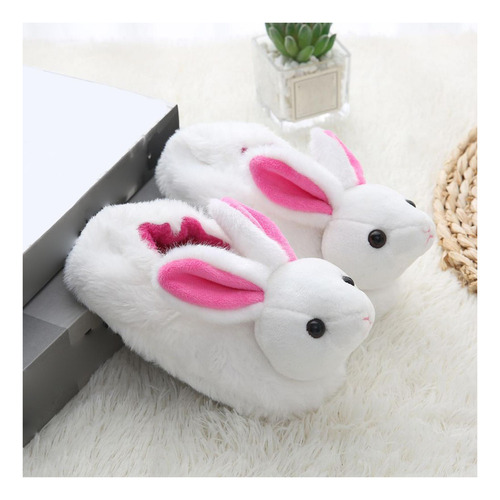 Pantuflas De Felpa De Novedosas, Pantuflas Suaves Para Casa