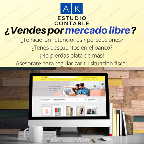 Imagen 3 de 5 de Contador Público Mercado Libre Monotributo Convenio Iva