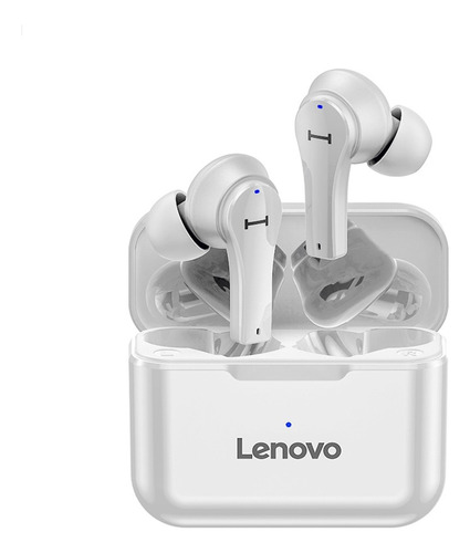 Audífonos In Ear Bluetooth Lenovo Tws Qt82 Blanco