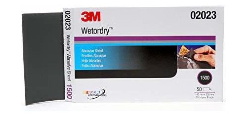 Lijas 3m Wetordry Abrasive Sheet 401q, 02023, 1500, 5 1/2 In