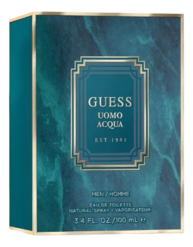 Perfume Hombre Guess Uomo Acqua Edt 100ml