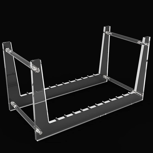 * 1 Porta Discos De Vinilo Transparente For Almacenamiento