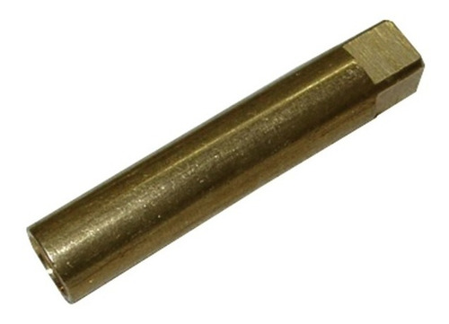 Vastago Bronce 10mm Industrial Salida Cuadrado Largo 50mm