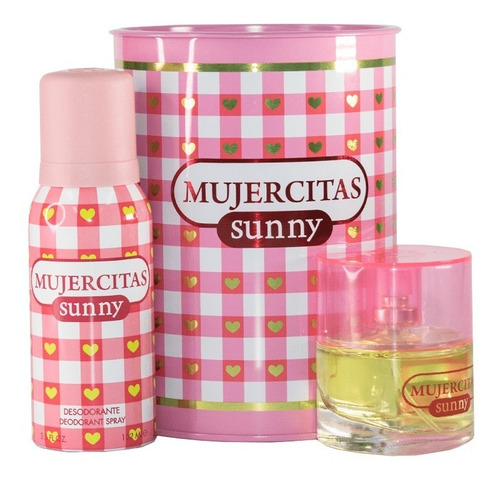 Mujercitas Sunny Lata Perfume X 40ml + Deo X 102ml Masaromas