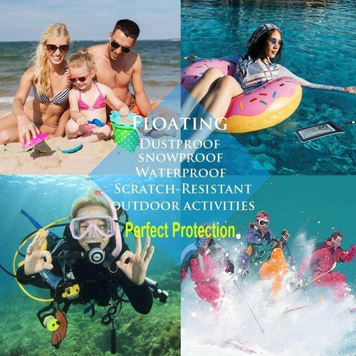 Imagen 6 de 6 de Funda Impermeable Smartlle Universal Para Teléfono Movil X2u