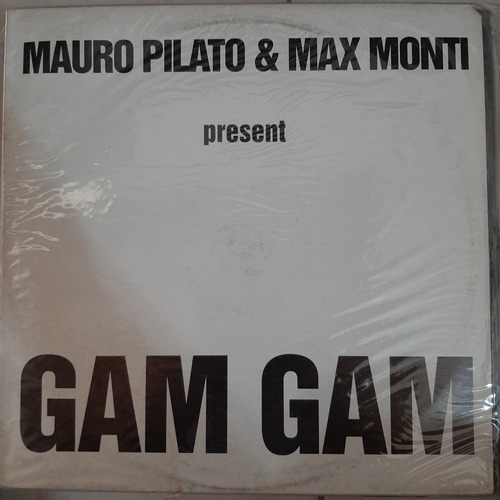 Vinilo Mauro Pilato & Max Monti Gam Gam Volumex D2