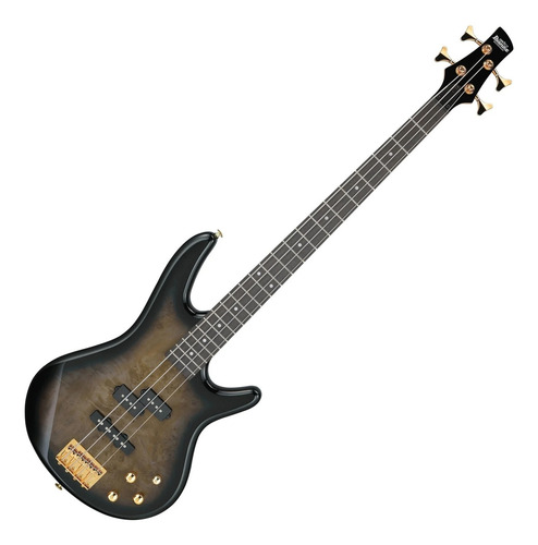 Bajo Activo Ibanez Gio Gsr200pc-tpb Acabado Del Cuerpo Laqueado Cantidad De Cuerdas 4 Color Marrón Orientación De La Mano Diestro