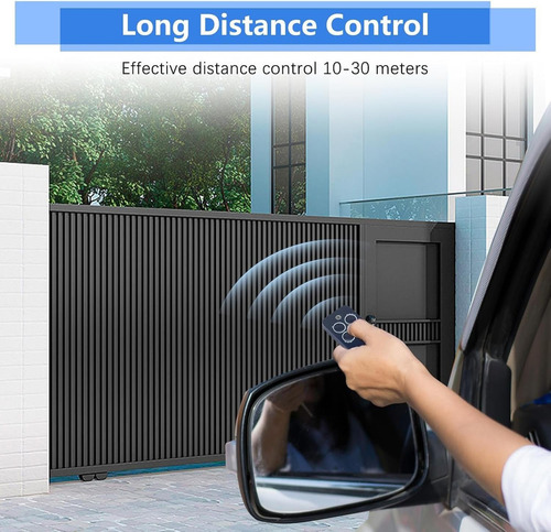 2pcs Controlador De Puerta Garaje, Mando A Distancia