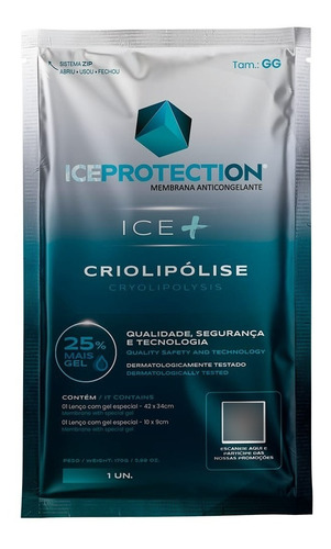Mantas Para Criolipólise Iceprotection 170g - 60 Unidades