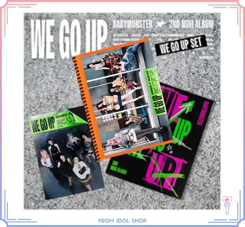 A Babymonster - 2º Mini Álbum We Go Up (set 3 Vr.) Ooxx