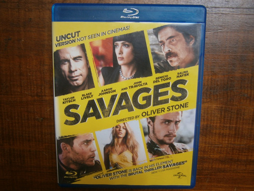 Salvajes Uncut Bluray Salma Hayek Blake Lively Oliver Stone