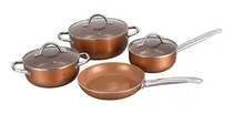 Comprar Bateria De Cocina 7pzs Cuori Cerámica C\u002Facero Inducción Ero
