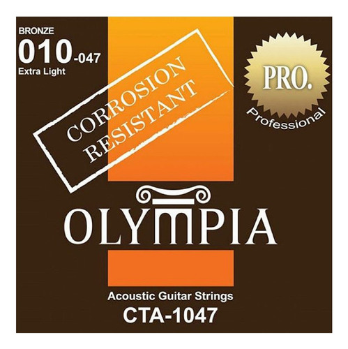 Olympia Cuerdas Guitarra Acústica 10-47