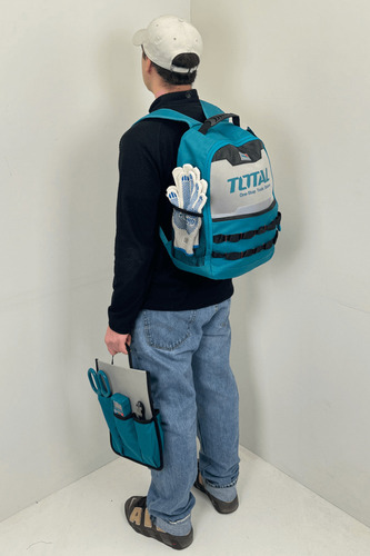 Total Mochila Porta Herramienta 35x17x45cm Thbp0201
