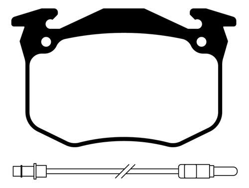 Pastillas De Freno Para Peugeot 505 0 2.5 Srd 86/95 Litton